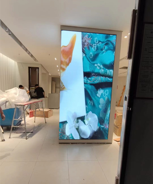 垦利商场门店转角LED显示屏